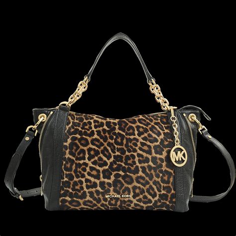 michael kors leopard handbag for sale 